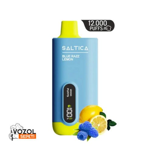 Saltica 12000 Blue Razz Lemon Puff